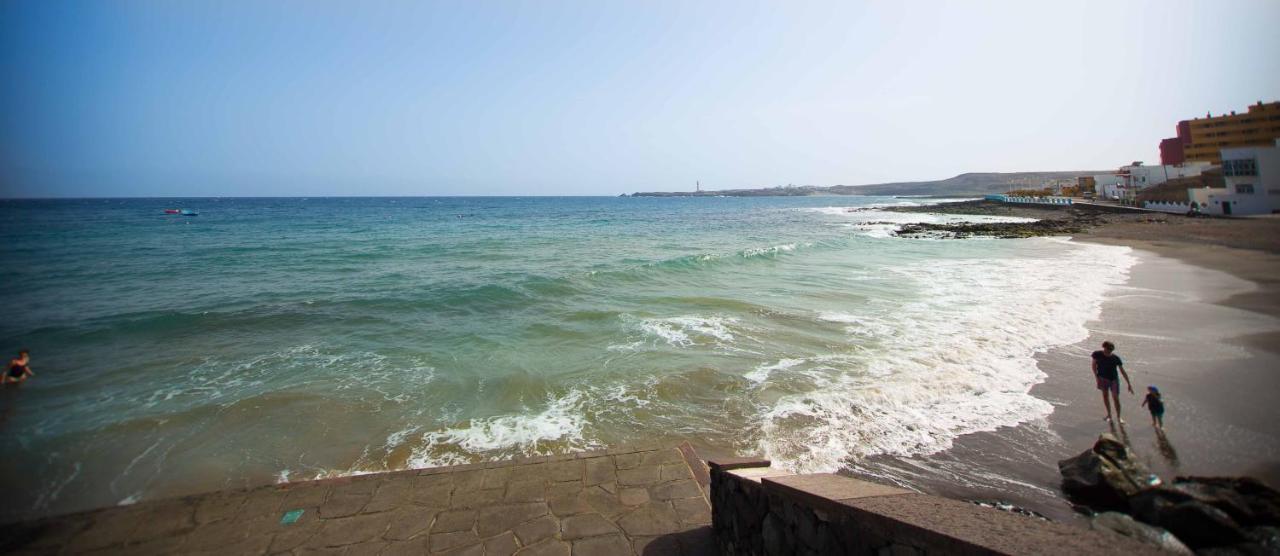 Ferienwohnung Vistas Al Mar Junto A La Playa 2D Poris de Abona Exterior foto